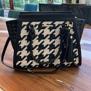 Brahmin Purse - Priscilla Satchel-Black Belcourt